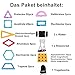 CONDIS Magnetische Bausteine 120 Teile, Magnetspielzeug Magneten Kinder Magnetbausteine Magnet Spielzeug Magnetspiele für Geschenk ab 3 4 5 6 7 8 Jahre Junge Mädchen Bauklötze Kinderspielzeug - 6