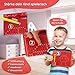 Mamas Reise Hacks Magnet Spiel für Kinder – Magnetische Zeichentafel [Beschäftigung Autofahrt und Flugzeug] Magisches Zeichenbrett Magnetspiel - 6