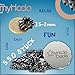 myHodo Mini Magnetsteine (400 Stück, 5-7mm) Vielseitiger Stresskiller, Steigern Fingerfertigkeit, Konzentration, Stressabbau & Kreativität, Büro Gadget, ASMR, Kleine Magnete für Erwachsene - 5